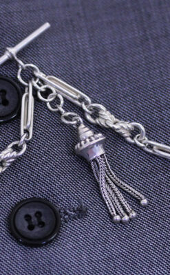 懐中時計チェーン-C0381-5