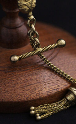 懐中時計チェーン-C0382-10