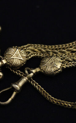 懐中時計チェーン-C0382-12