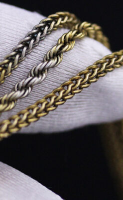 懐中時計チェーン-C0382-15