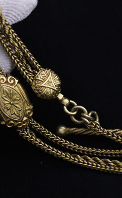 懐中時計チェーン-C0382-3