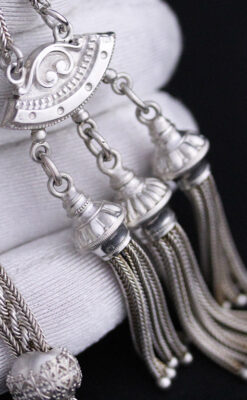 懐中時計チェーン-C0384-6