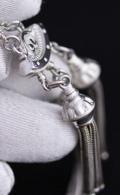 懐中時計チェーン-C0384-8