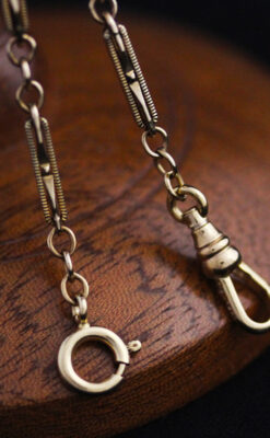 懐中時計チェーン-C0385-10