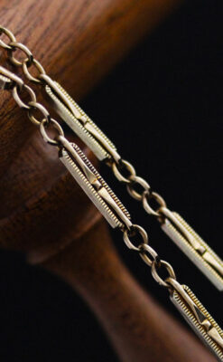 懐中時計チェーン-C0385-7