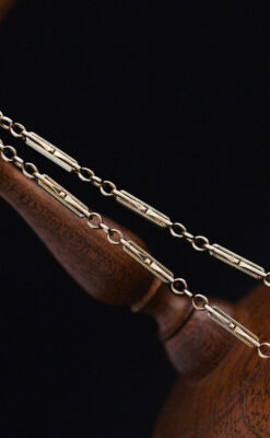 懐中時計チェーン-C0385-8