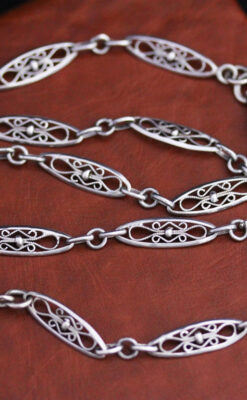 懐中時計チェーン-C0387-12