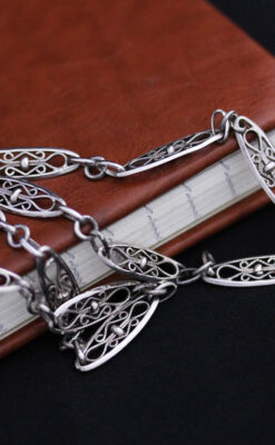 懐中時計チェーン-C0387-4