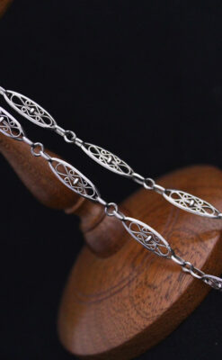 懐中時計チェーン-C0387-7