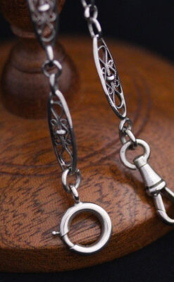 懐中時計チェーン-C0387-8