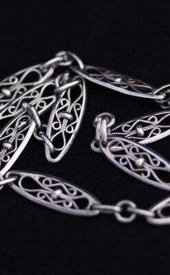 懐中時計チェーン-C0387-9