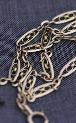 懐中時計チェーン-C0388-3