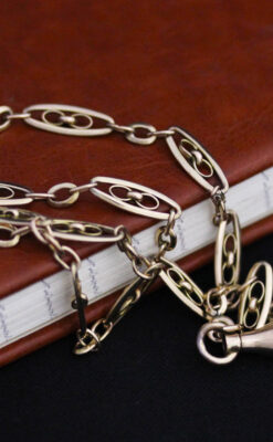 懐中時計チェーン-C0388-4