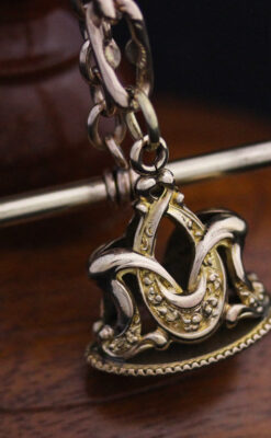 懐中時計チェーン-C0392-3