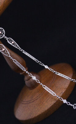 懐中時計チェーン-C0393-10