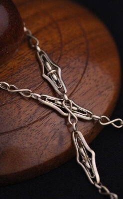 懐中時計チェーン-C0394-4