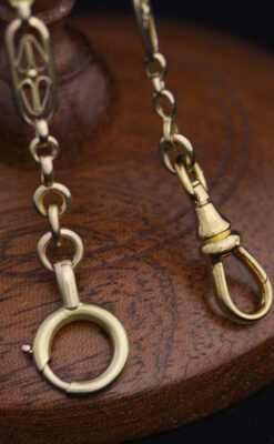 懐中時計チェーン-C0395-10