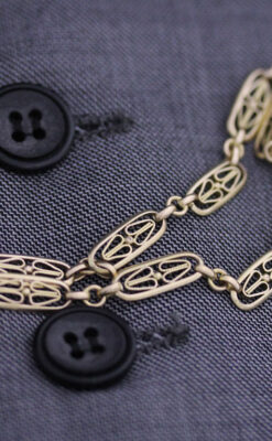 懐中時計チェーン-C0395-2