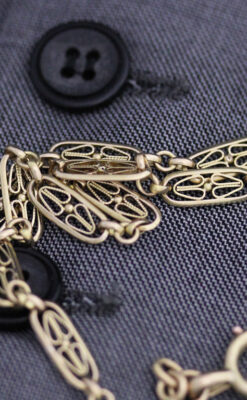 懐中時計チェーン-C0395-4