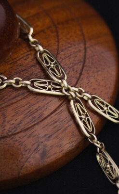 懐中時計チェーン-C0395-5