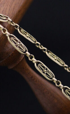 懐中時計チェーン-C0395-8