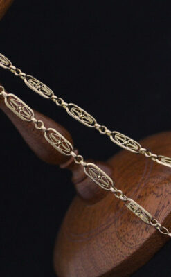 懐中時計チェーン-C0395-9