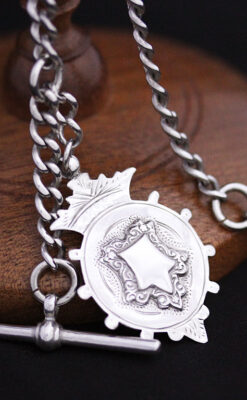 懐中時計チェーン-C0396-9