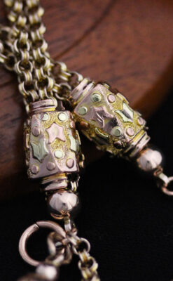 懐中時計チェーン-C0398-10