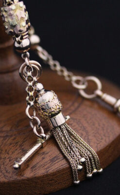 懐中時計チェーン-C0398-11