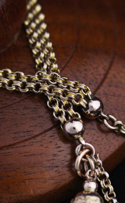 懐中時計チェーン-C0398-15