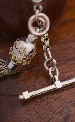 懐中時計チェーン-C0398-17