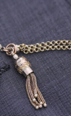 懐中時計チェーン-C0398-5