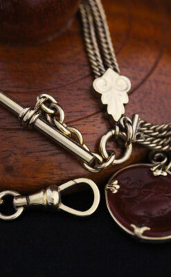 懐中時計チェーン-C0401-10