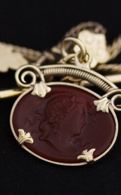 懐中時計チェーン-C0401-4