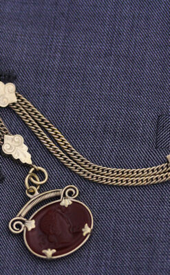 懐中時計チェーン-C0401-5