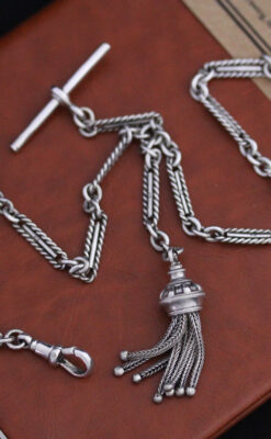 懐中時計チェーン-C0402-15