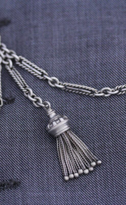 懐中時計チェーン-C0402-3