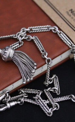 懐中時計チェーン-C0402-5