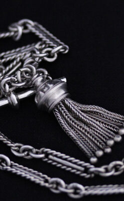 懐中時計チェーン-C0402-6