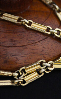 懐中時計チェーン-C0403-5