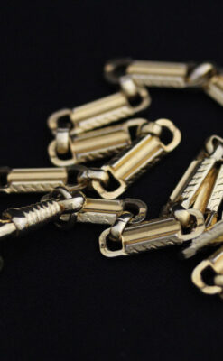 懐中時計チェーン-C0403-7