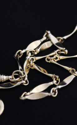 懐中時計チェーン-C0404-2