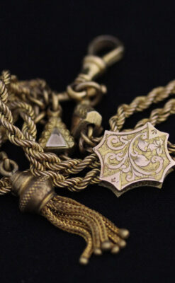 懐中時計チェーン-C0405-5