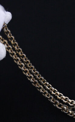 アンティーク懐中時計チェーン-C0412-10