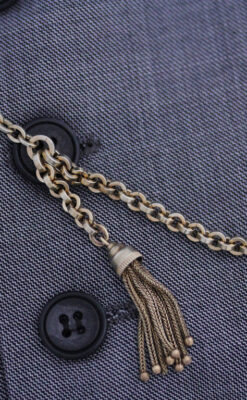 アンティーク懐中時計チェーン-C0412-2