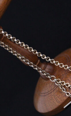 アンティーク懐中時計チェーン-C0412-9
