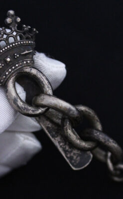 アンティーク懐中時計チェーン-C0413-5