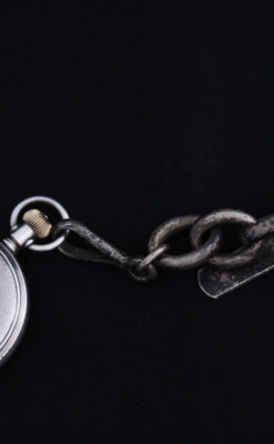 アンティーク懐中時計チェーン-C0413-8