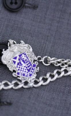 アンティーク懐中時計チェーン-C0414-2