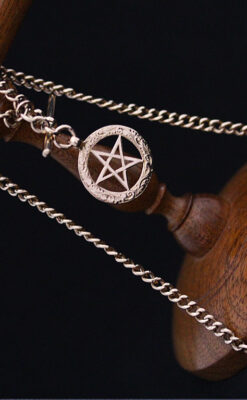 アンティーク懐中時計チェーン-C0416-11